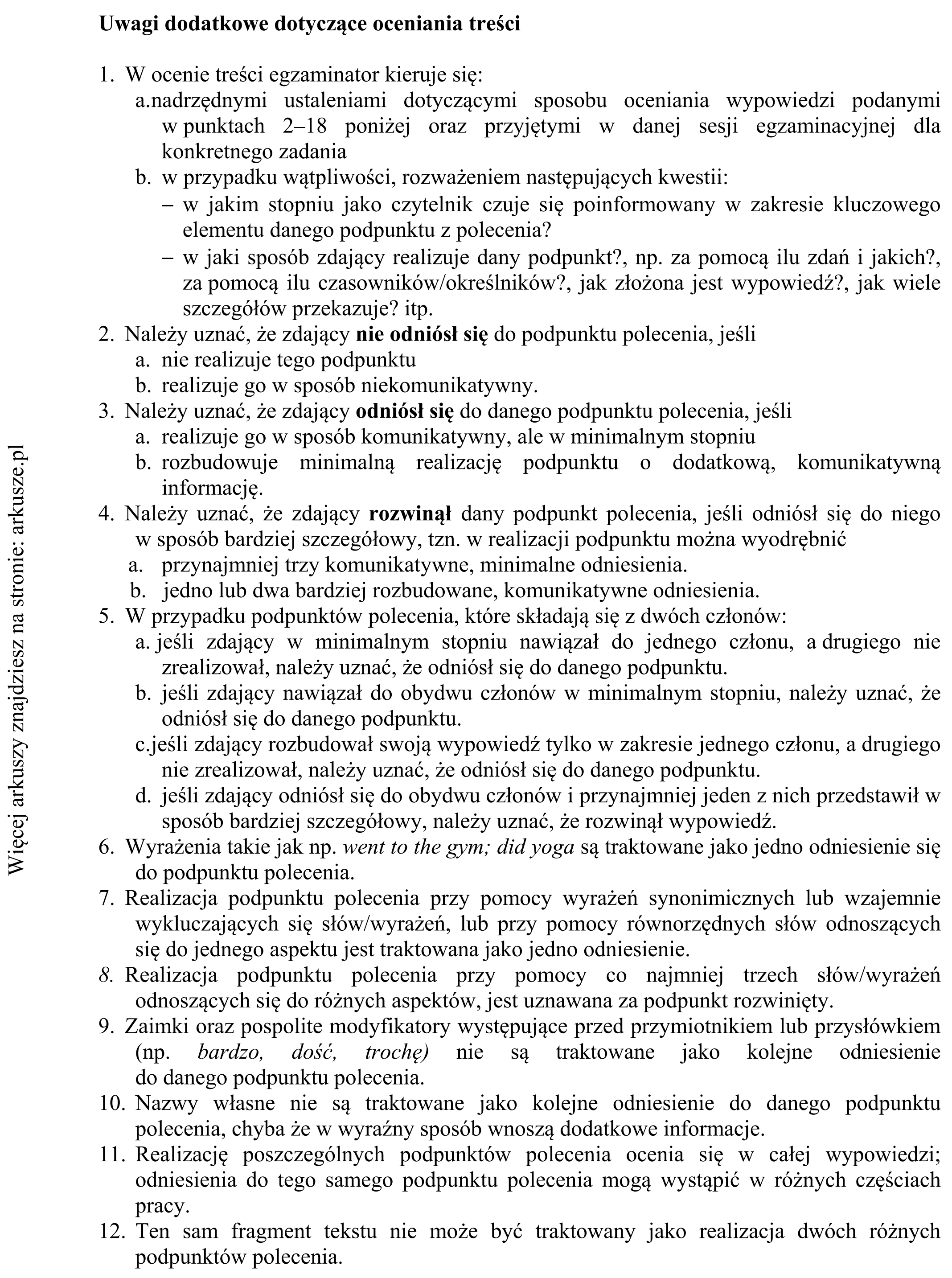 Matura dodatkowa, czerwiec 2016, odpowiedź do zadania 10, fragment 2