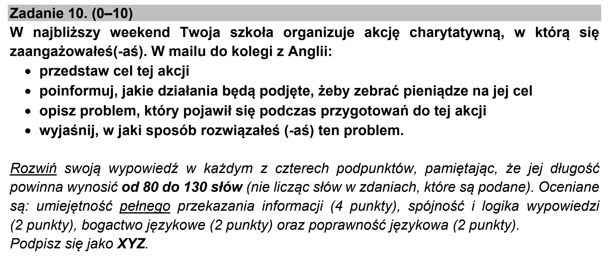 Matura dodatkowa, czerwiec 2021, podgląd zadania 10