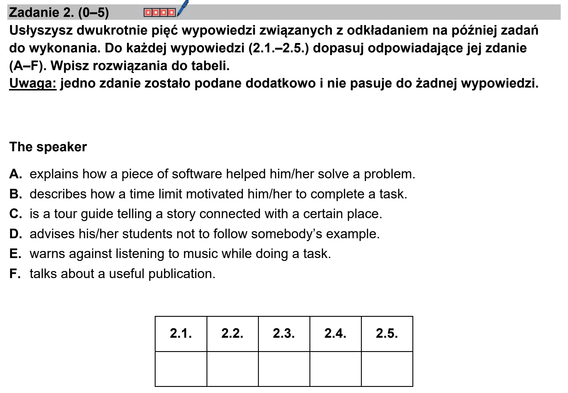 Matura dodatkowa, czerwiec 2024, podgląd zadania 2