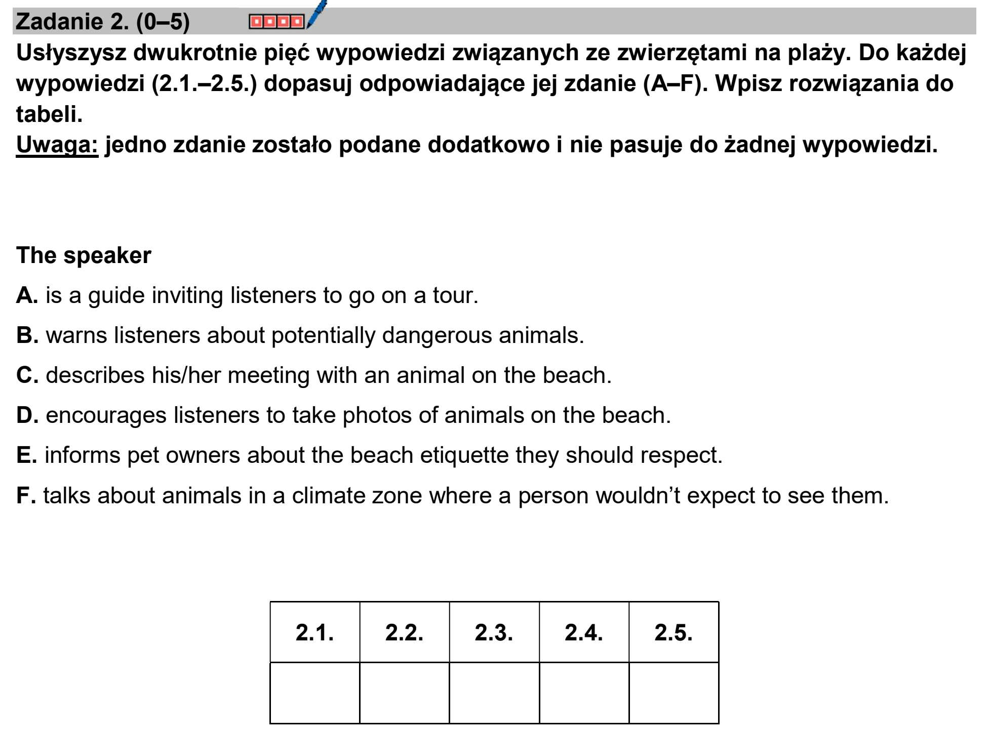 Matura dodatkowa, czerwiec 2025, podgląd zadania 2