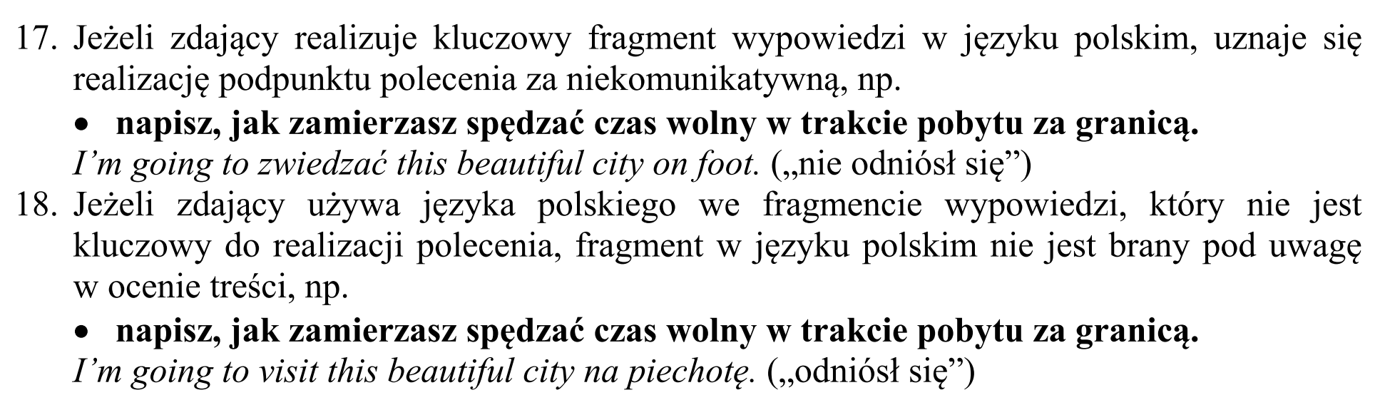 Matura, maj 2016, odpowiedź do zadania 10, fragment 4