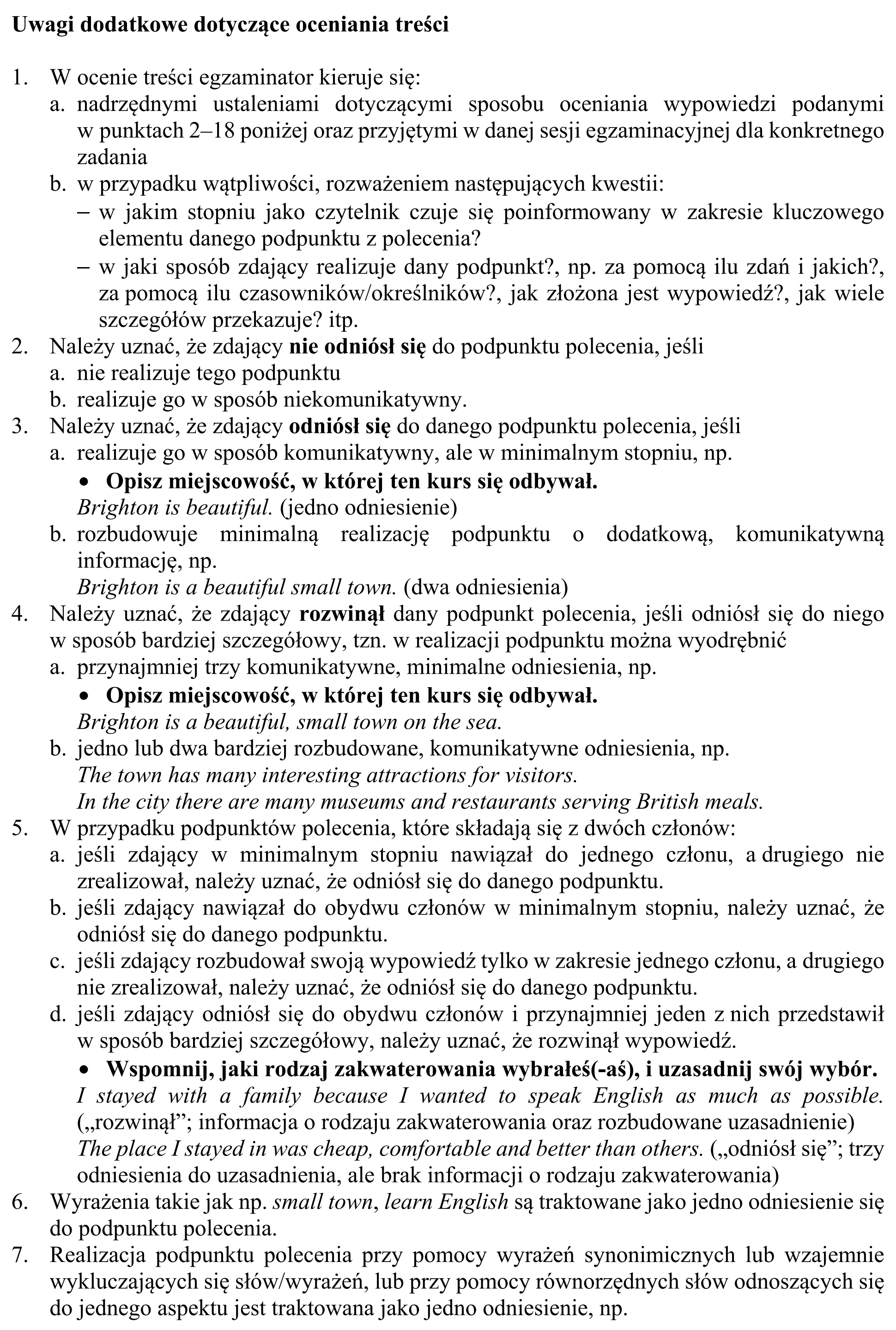 Matura, maj 2018, odpowiedź do zadania 10, fragment 2