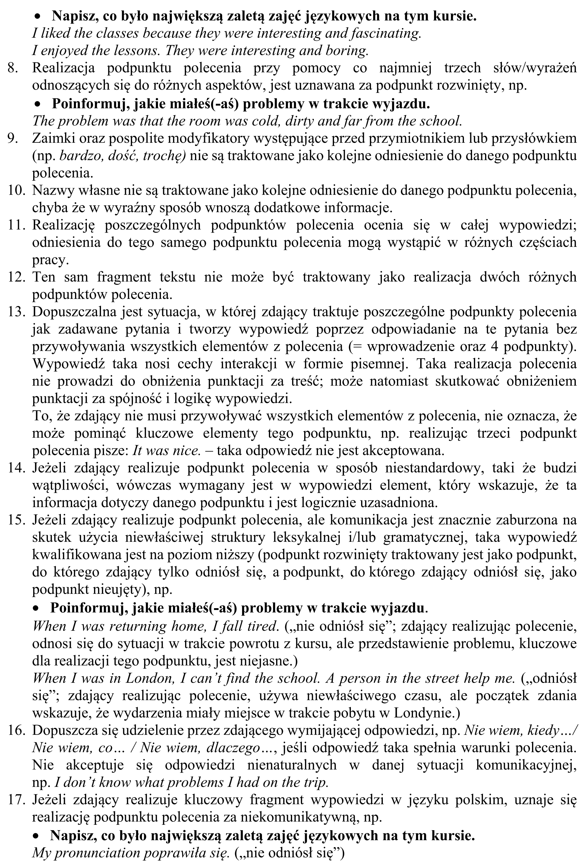 Matura, maj 2018, odpowiedź do zadania 10, fragment 3