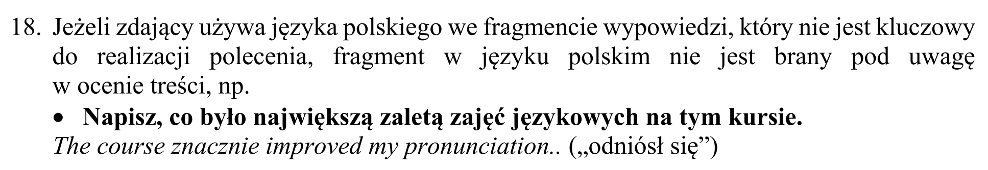 Matura, maj 2018, odpowiedź do zadania 10, fragment 4