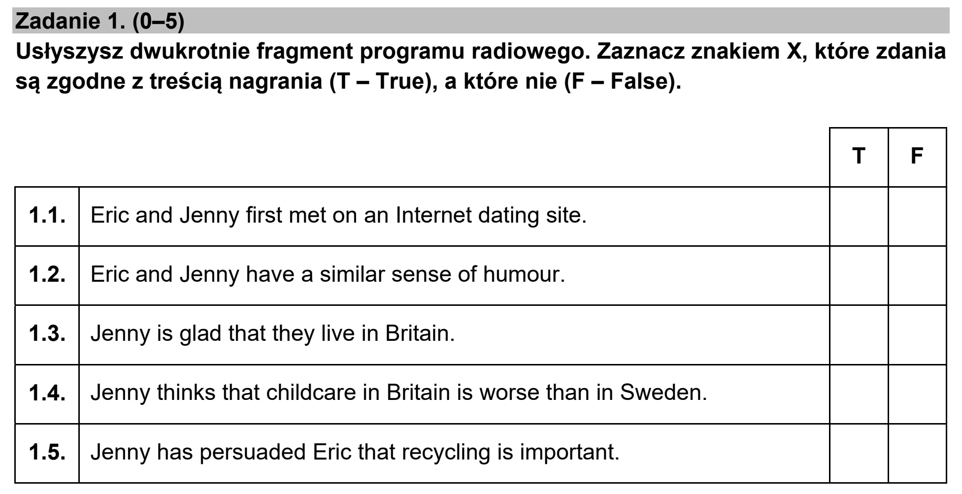 Matura próbna, marzec 2021, podgląd zadania 1