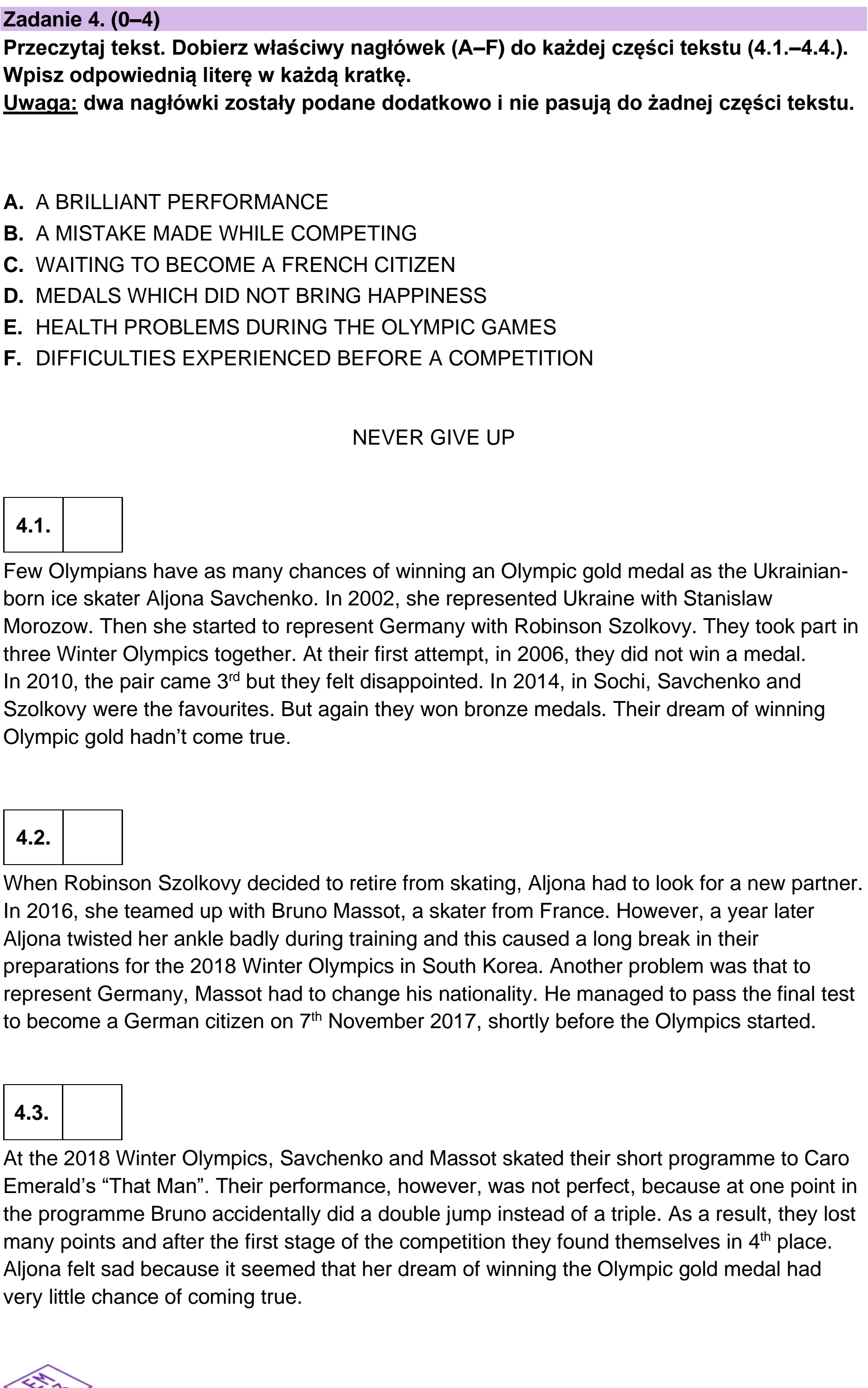 Matura próbna, grudzien 2022, podgląd zadania 4, fragment 1