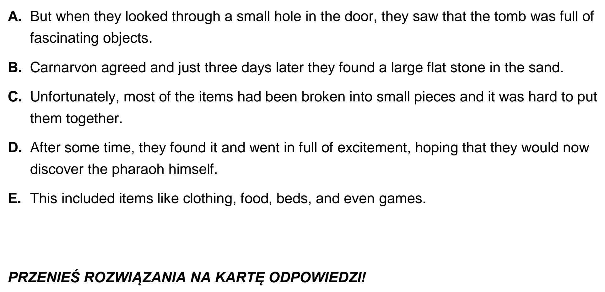 Matura próbna, marzec 2026, podgląd zadania 7, fragment 2