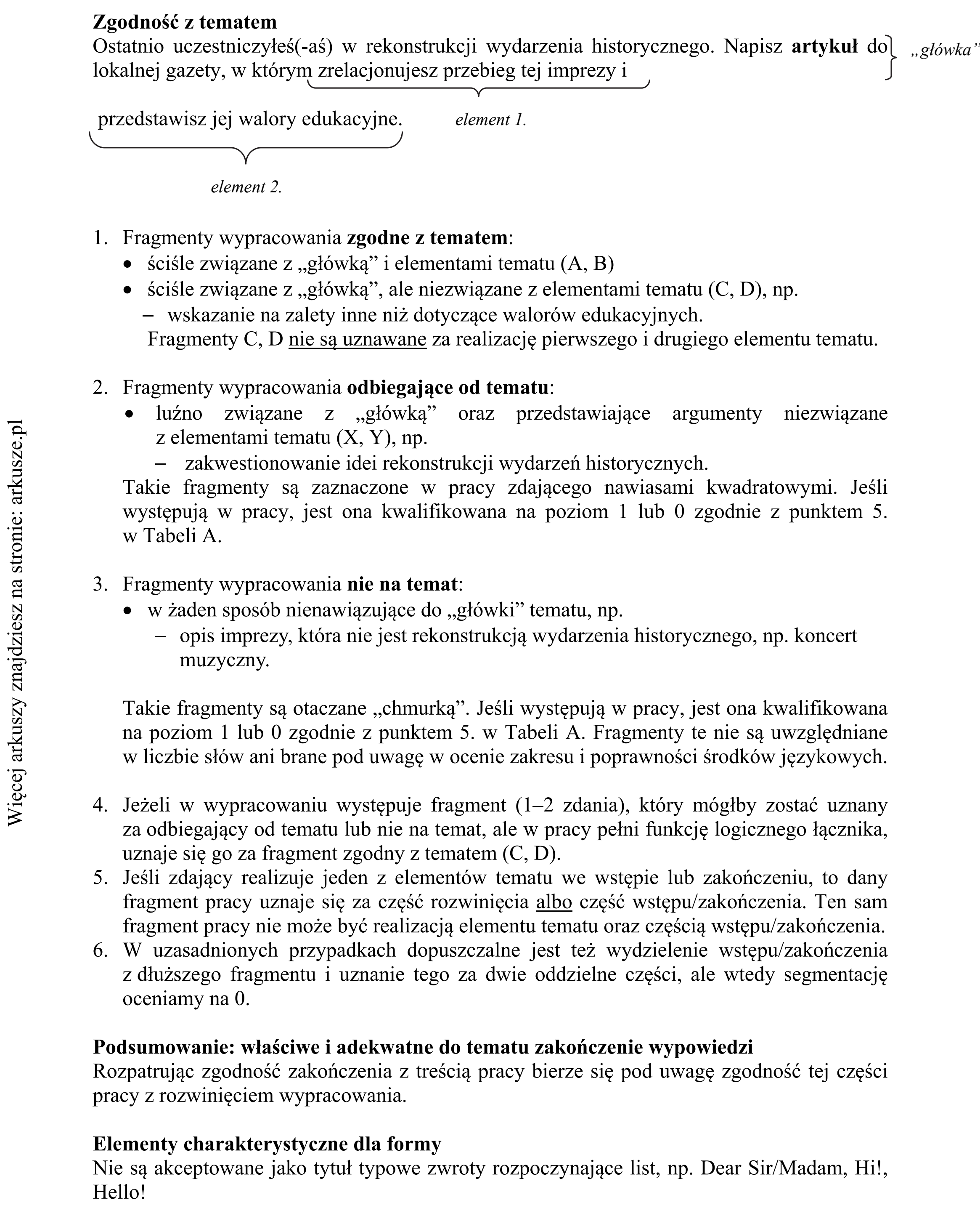Matura dodatkowa, czerwiec 2016, odpowiedź do zadania 10, fragment 8