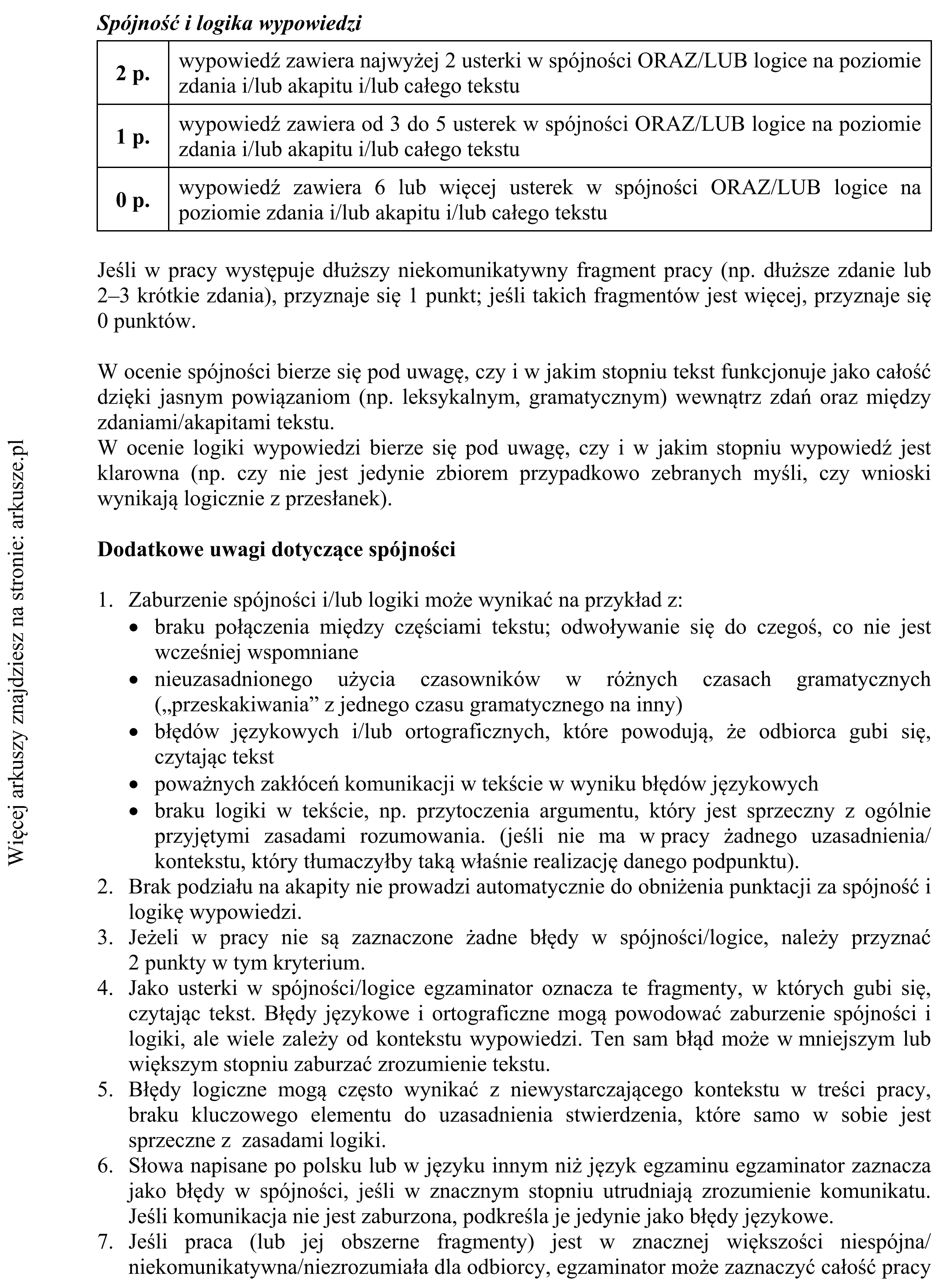 Matura dodatkowa, czerwiec 2016, odpowiedź do zadania 10, fragment 9