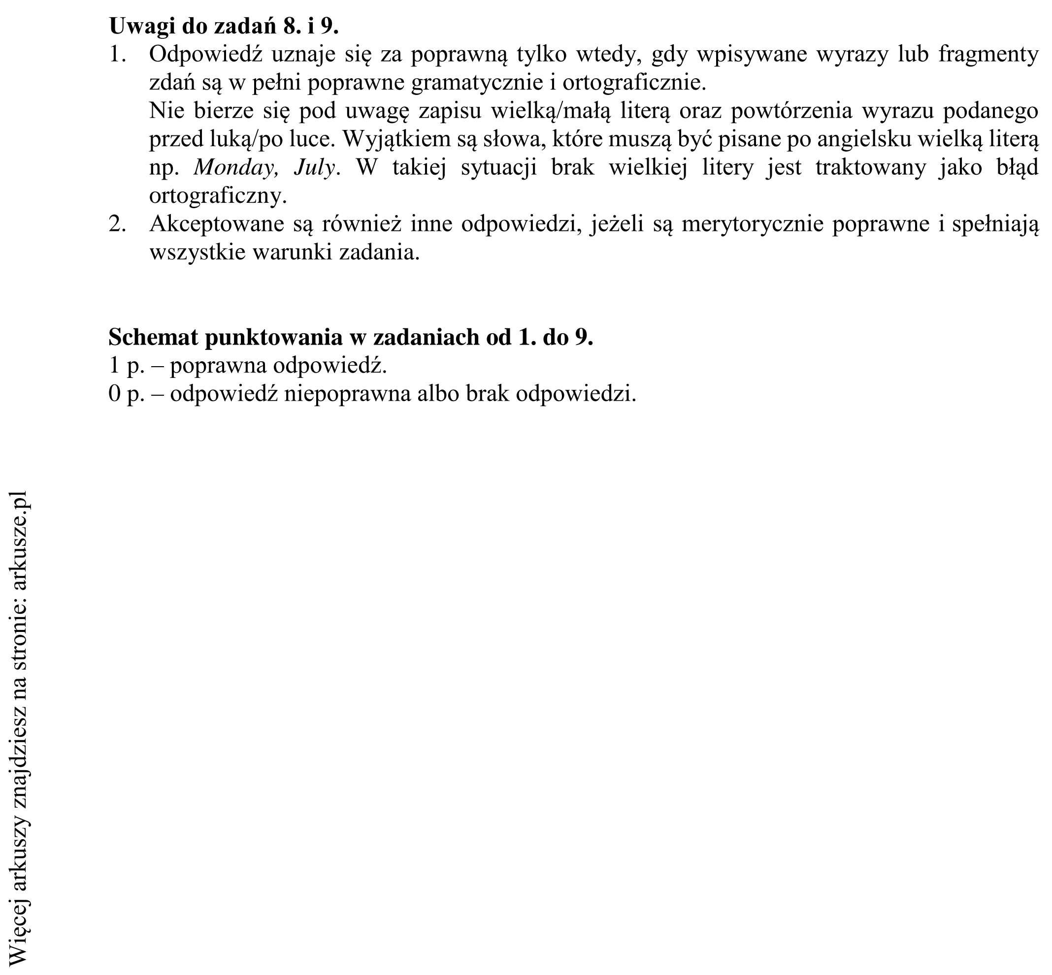 Matura dodatkowa, czerwiec 2017, odpowiedź do zadania 9, fragment 2