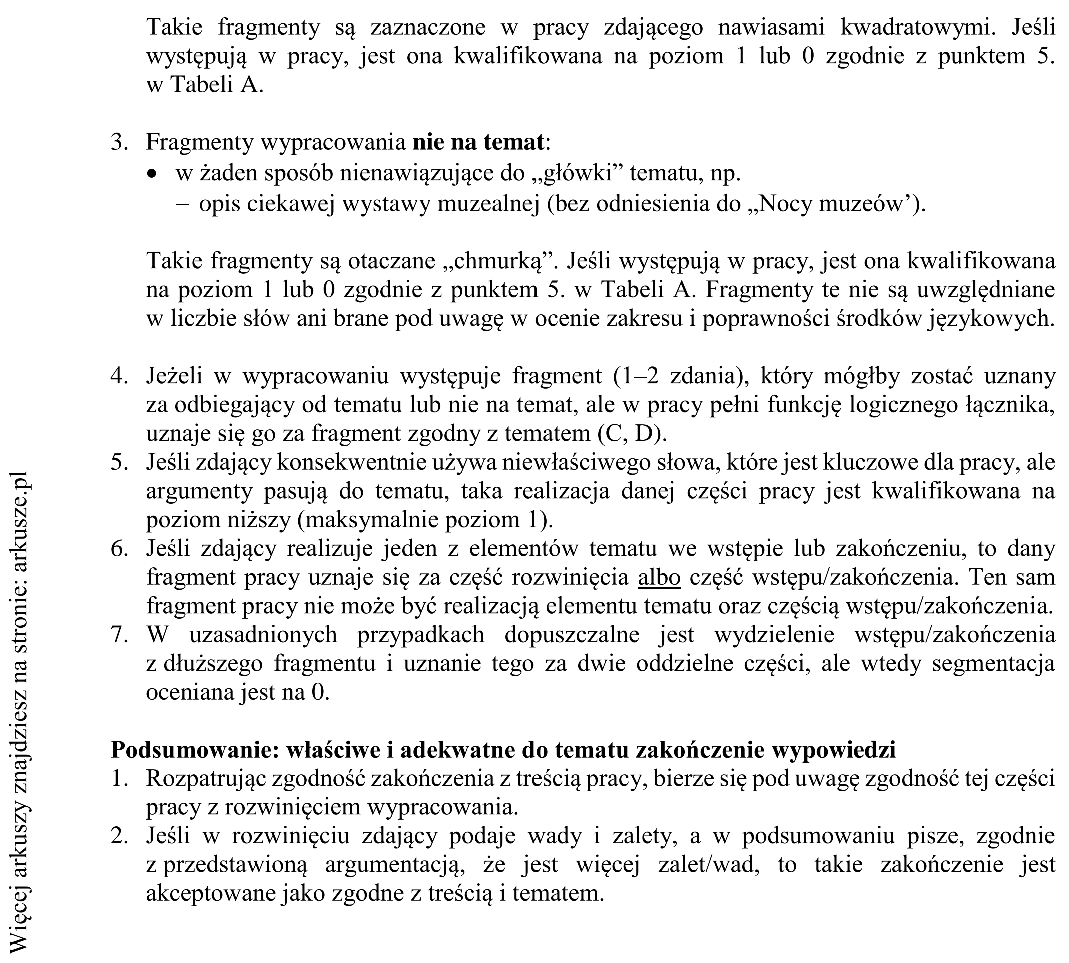Matura dodatkowa, czerwiec 2018, odpowiedź do zadania 10, fragment 6
