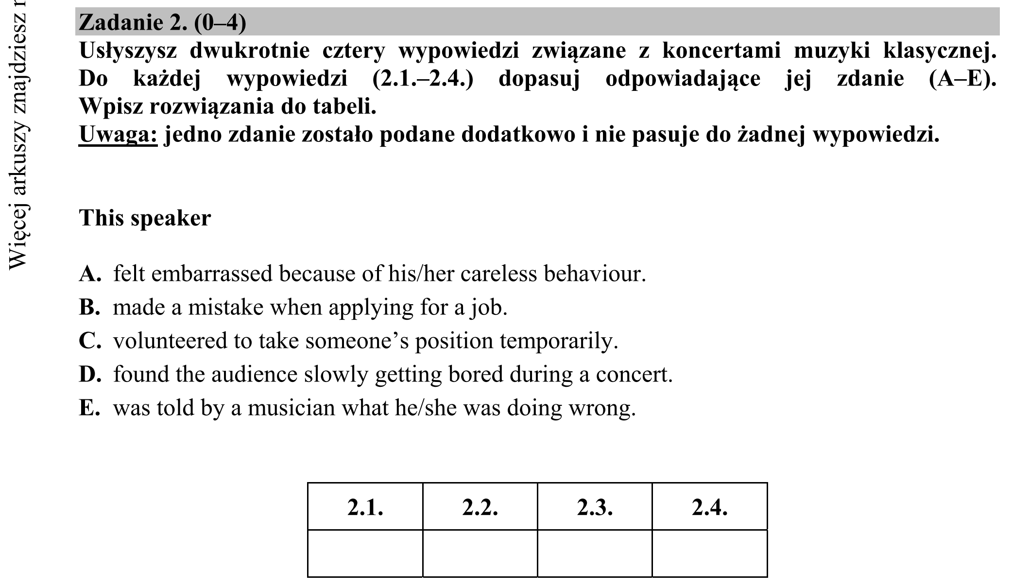 Matura dodatkowa, czerwiec 2018, podgląd zadania 2