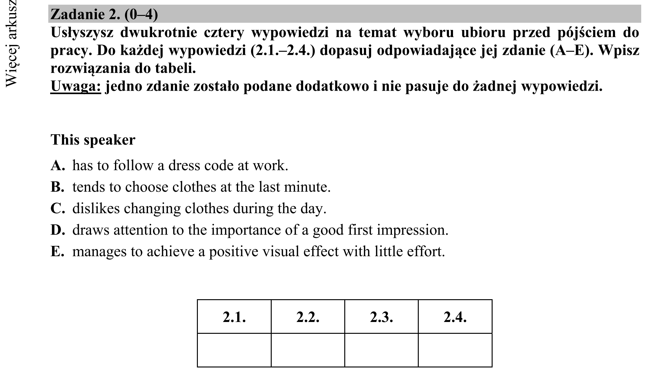Matura dodatkowa, czerwiec 2019, podgląd zadania 2
