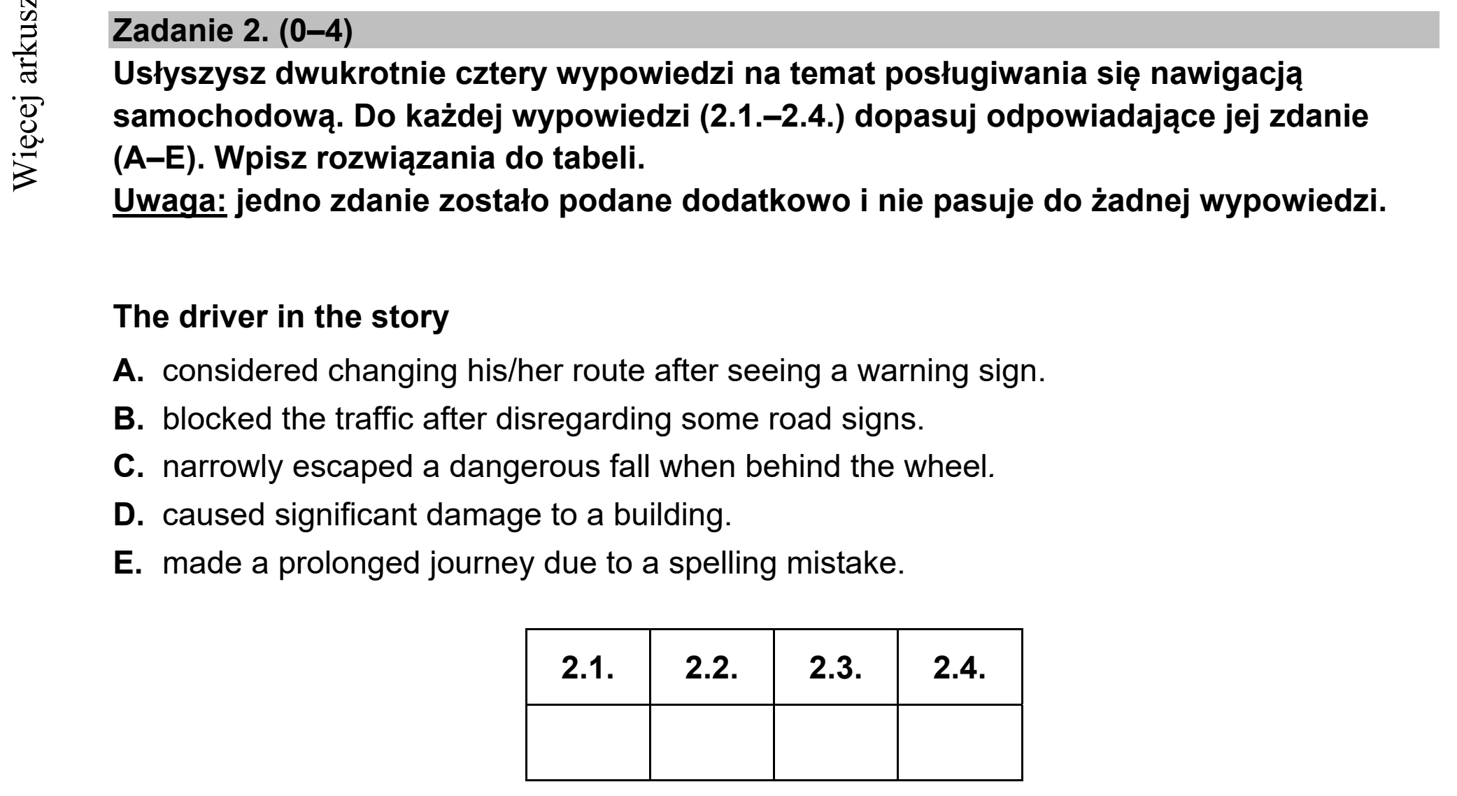 Matura dodatkowa, czerwiec 2022, podgląd zadania 2