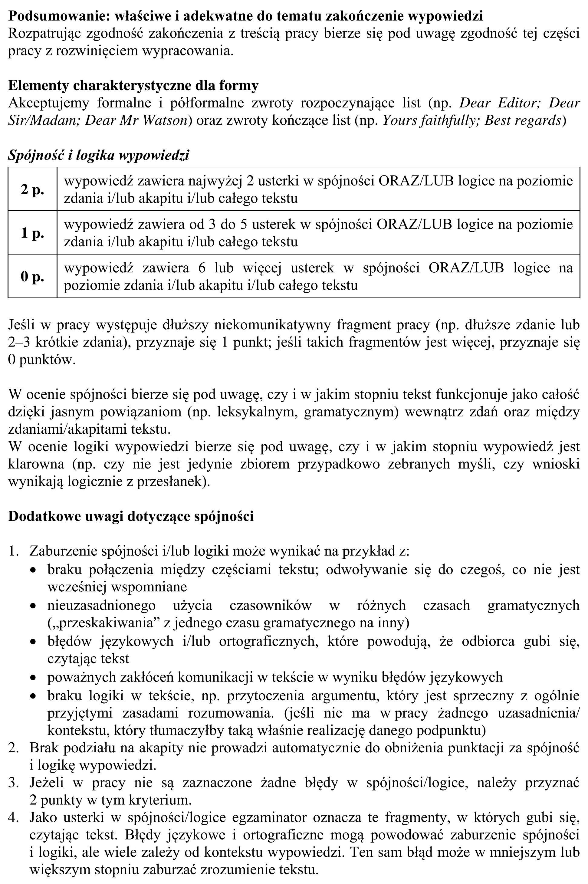 Matura, maj 2015, odpowiedź do zadania 10, fragment 9