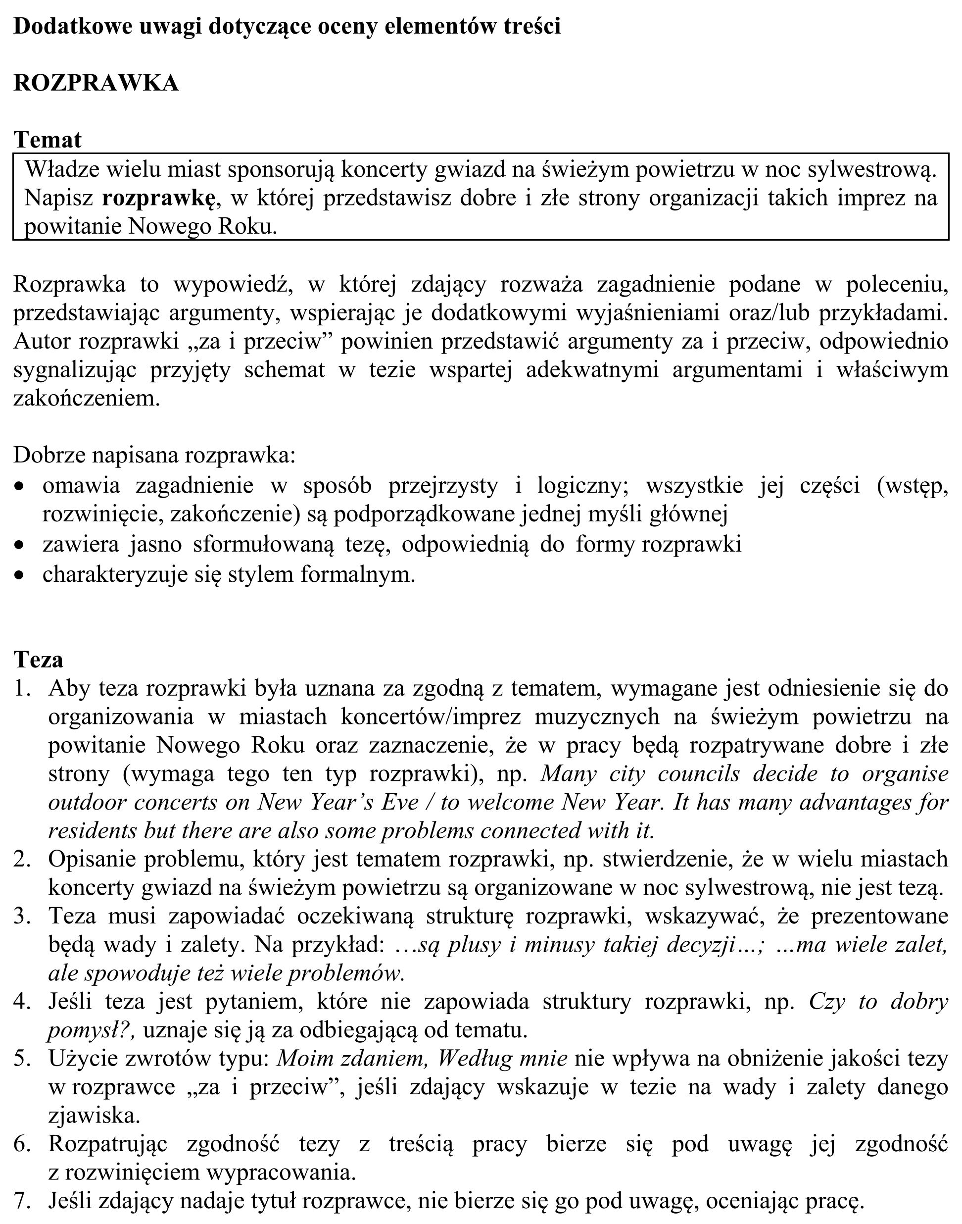 Matura, maj 2016, odpowiedź do zadania 10, fragment 4