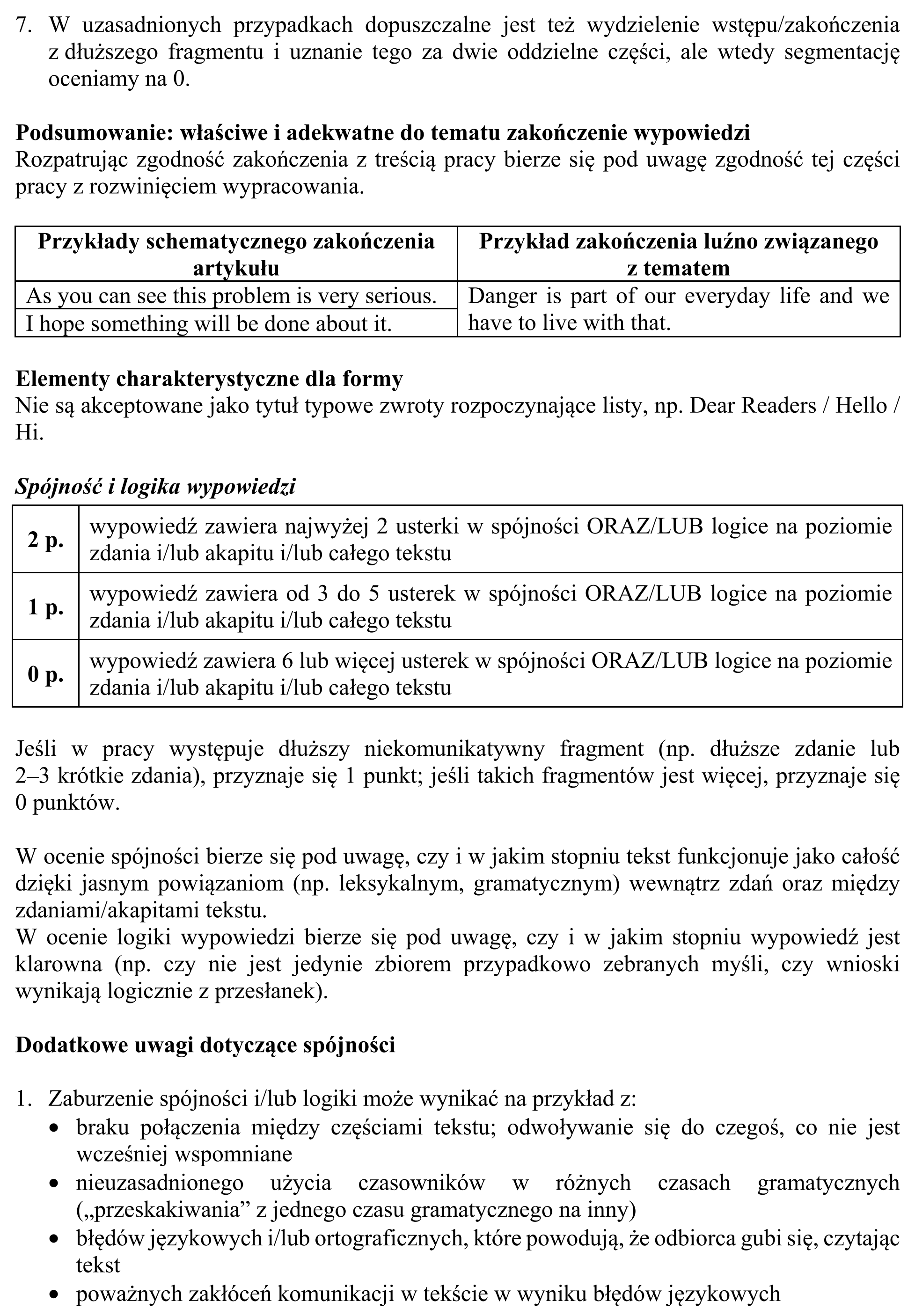 Matura, maj 2017, odpowiedź do zadania 10, fragment 11