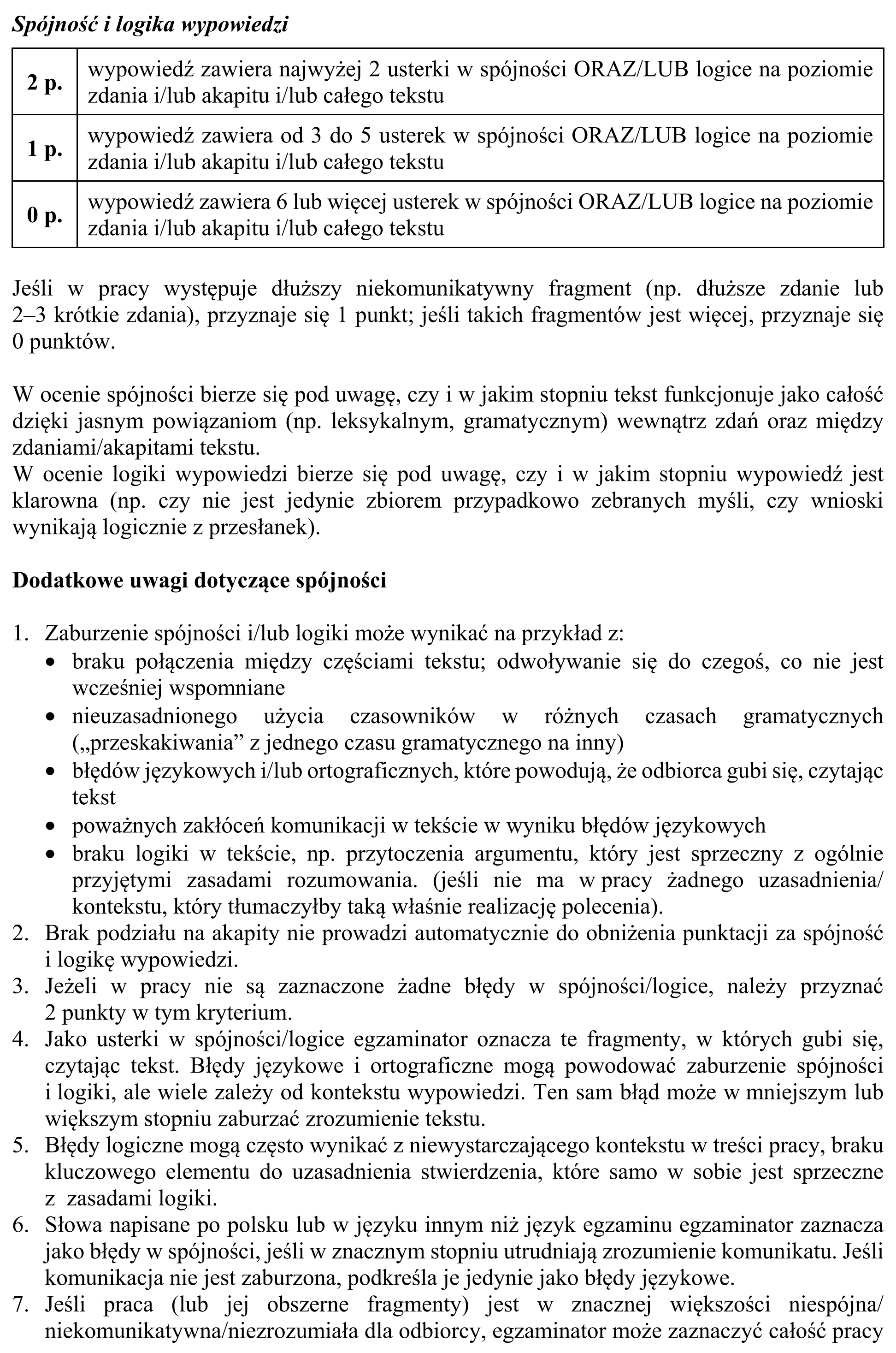 Matura, maj 2018, odpowiedź do zadania 10, fragment 11