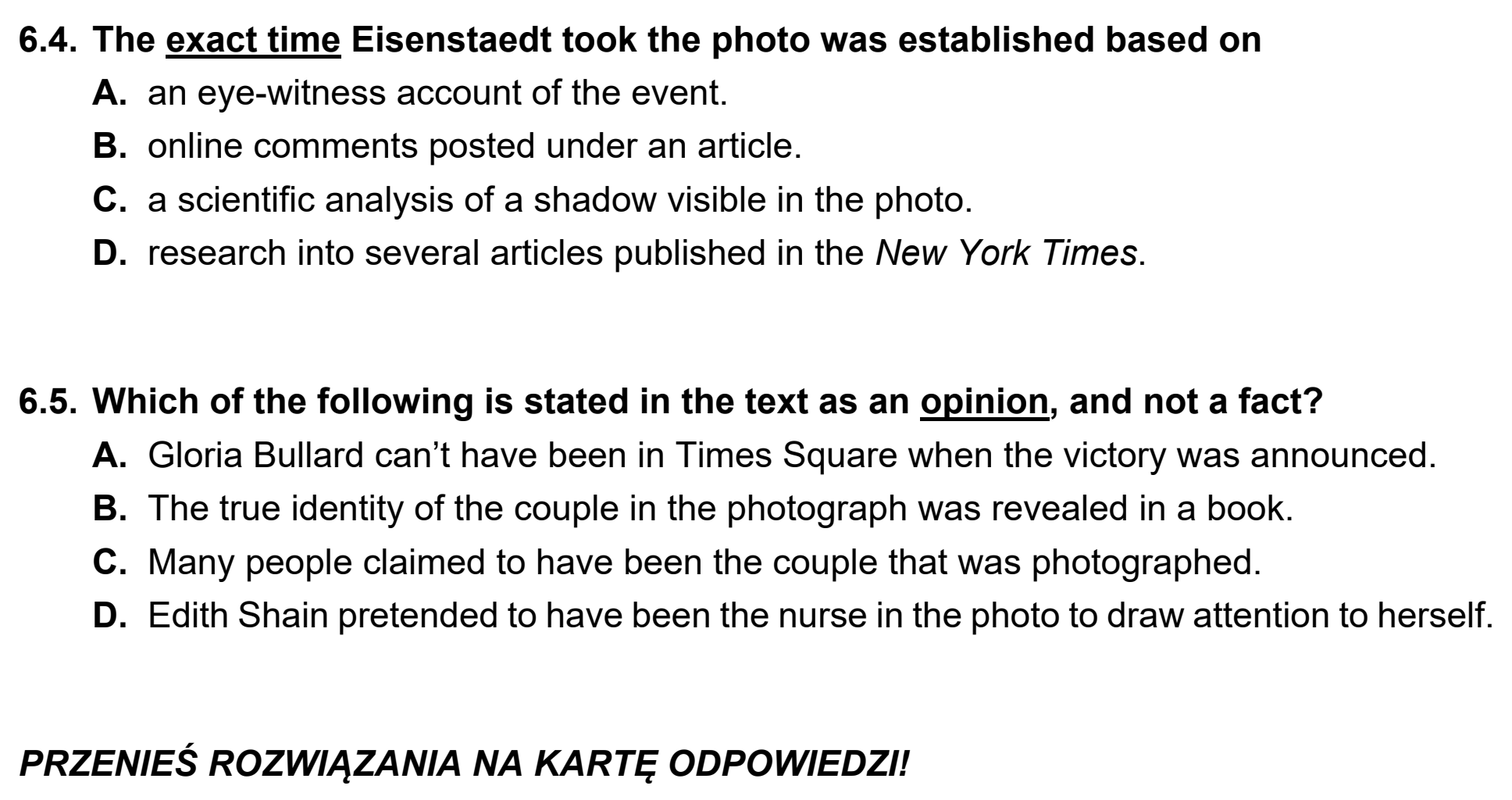Matura, maj 2022, podgląd zadania 6, fragment 4