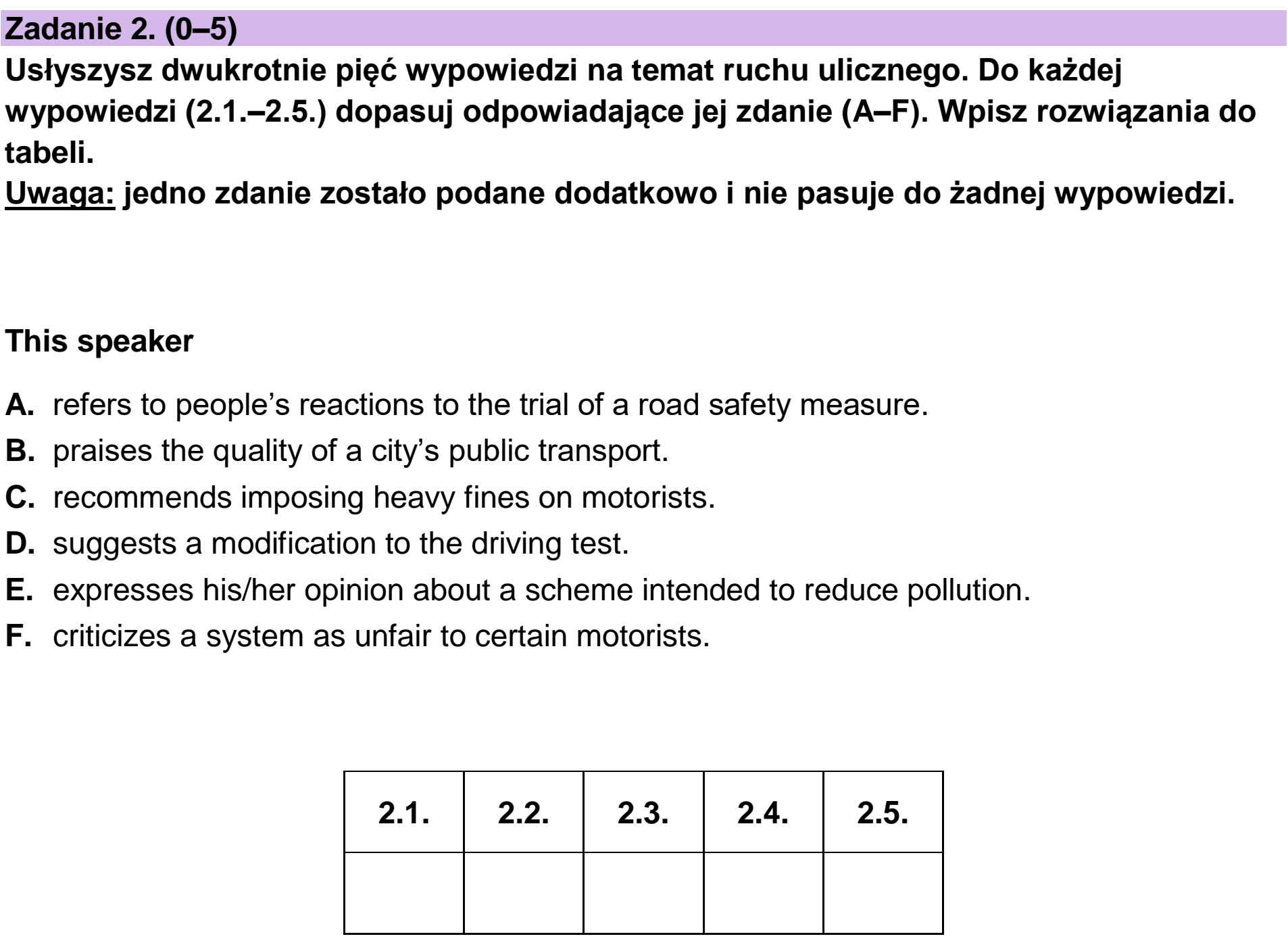 Matura dodatkowa, czerwiec 2023, podgląd zadania 2