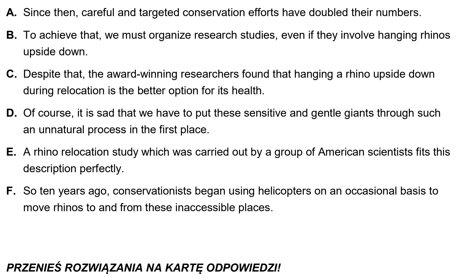 Matura dodatkowa, czerwiec 2026, podgląd zadania 5, fragment 2