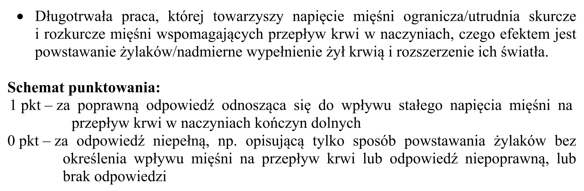 Matura dodatkowa, czerwiec 2015, odpowiedź do zadania 16.1, fragment 2