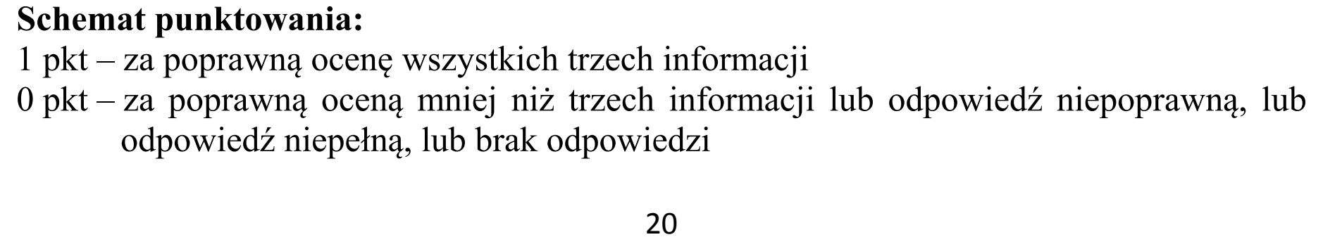 Matura dodatkowa, czerwiec 2015, odpowiedź do zadania 18.1, fragment 1