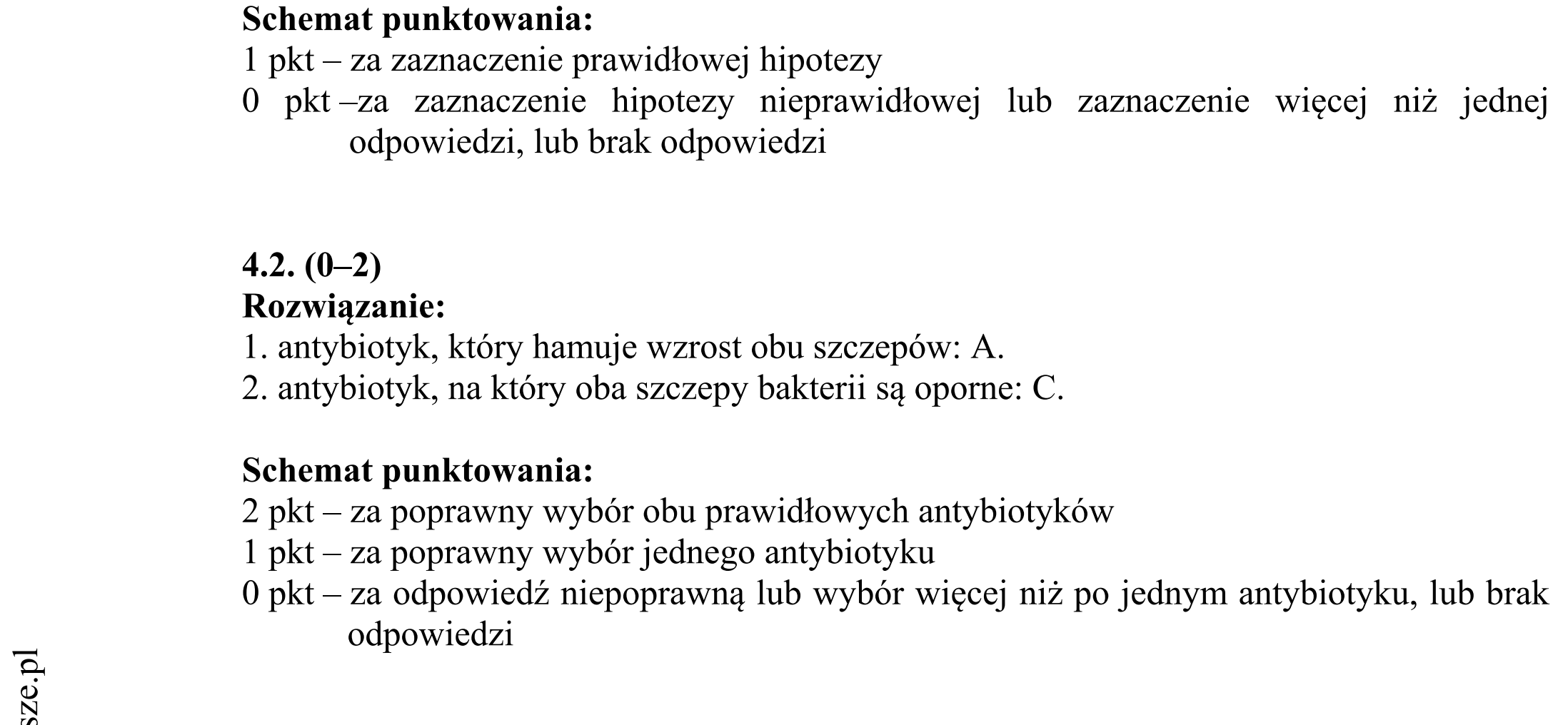Matura dodatkowa, czerwiec 2015, odpowiedź do zadania 4.1