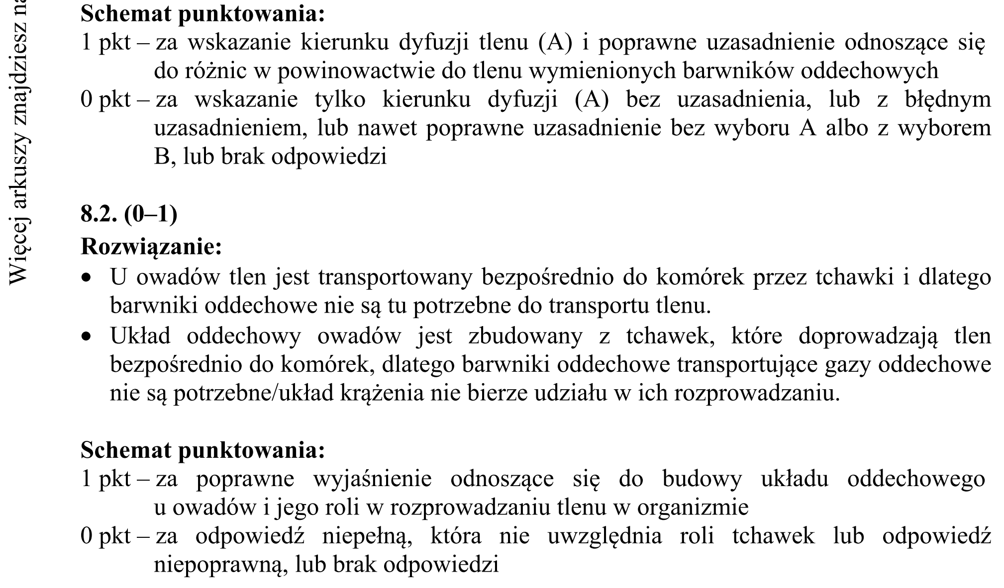 Matura dodatkowa, czerwiec 2015, odpowiedź do zadania 8.1
