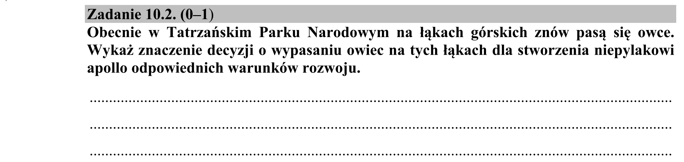 Matura dodatkowa, czerwiec 2015, zadanie 10.2
