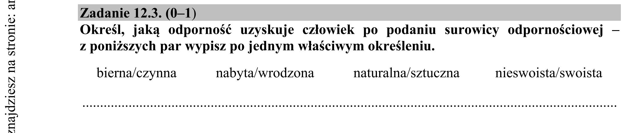 Matura dodatkowa, czerwiec 2015, zadanie 12.3