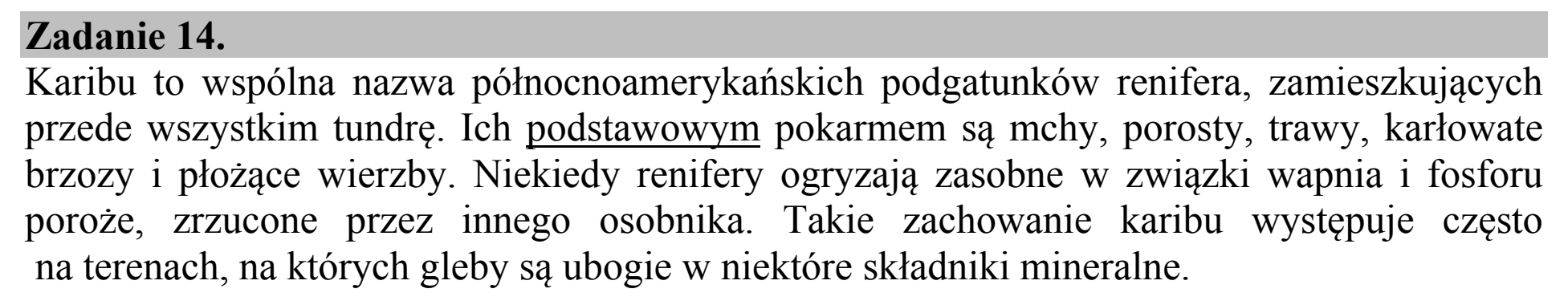 Matura dodatkowa, czerwiec 2015, wstęp zadania 14