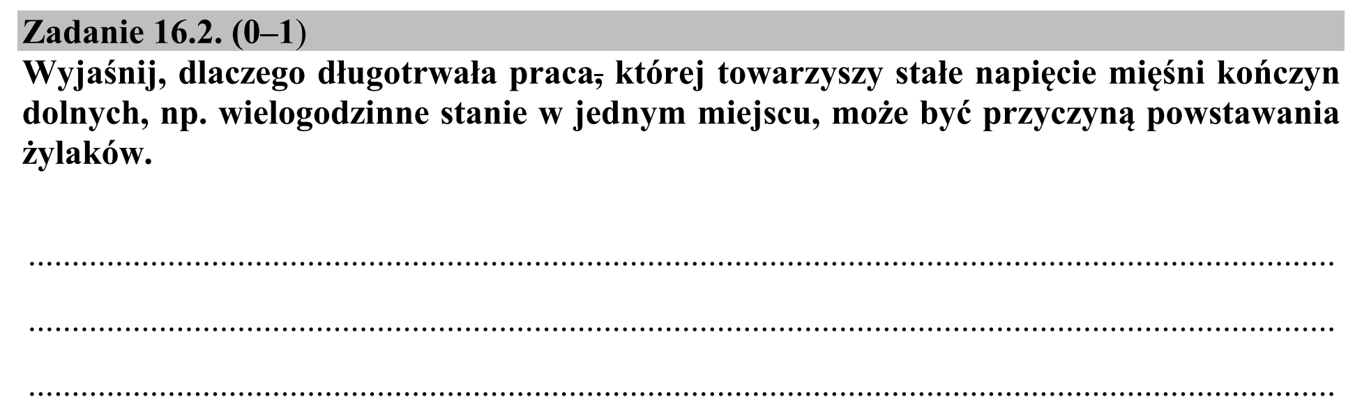 Matura dodatkowa, czerwiec 2015, zadanie 16.2