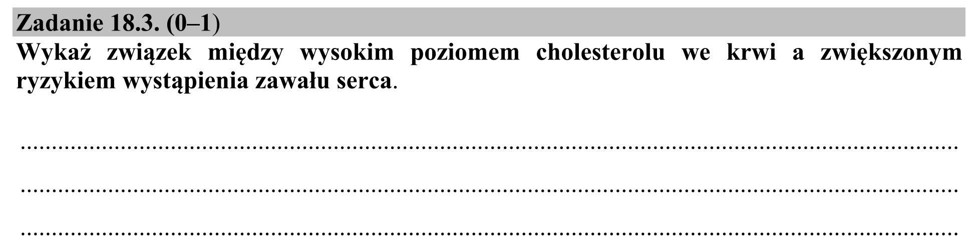 Matura dodatkowa, czerwiec 2015, zadanie 18.3