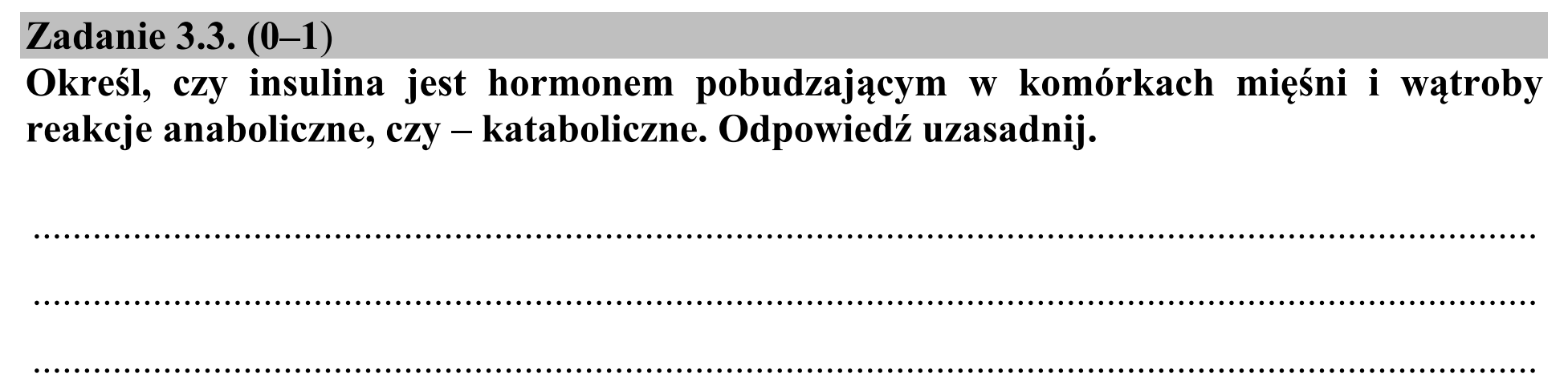 Matura dodatkowa, czerwiec 2015, zadanie 3.3