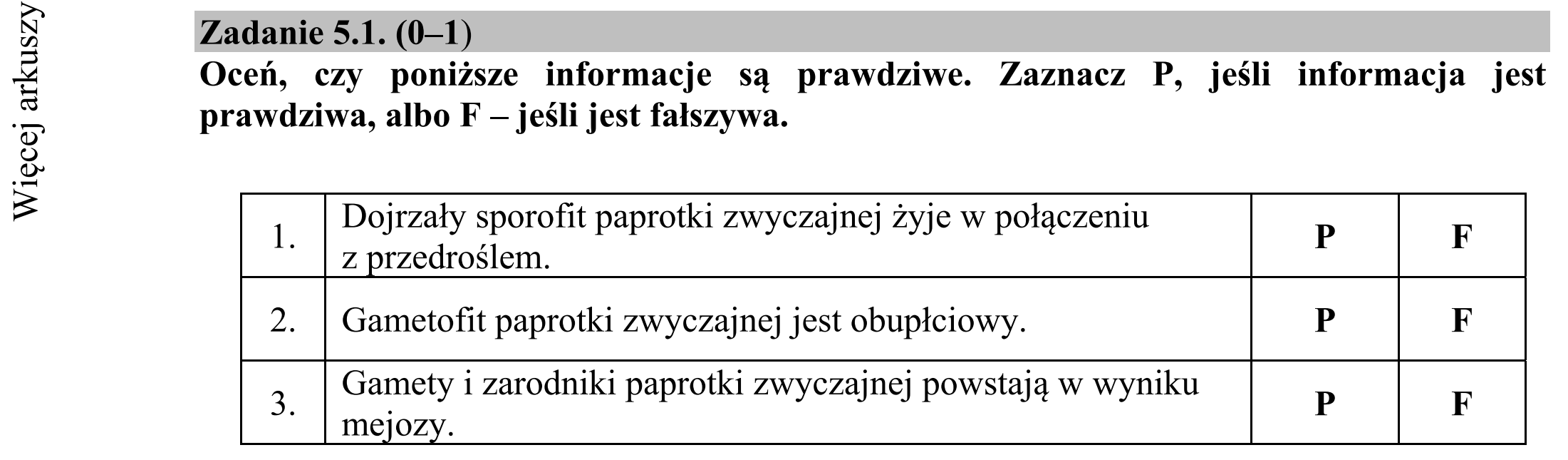 Matura dodatkowa, czerwiec 2015, zadanie 5.1