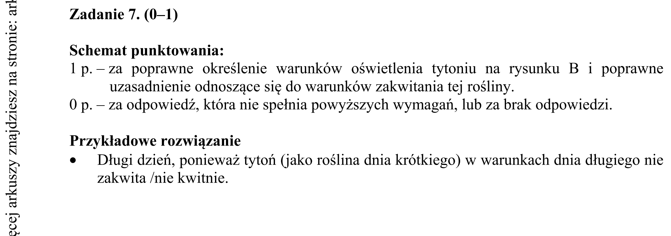 Matura dodatkowa, czerwiec 2016, odpowiedź do zadania 7