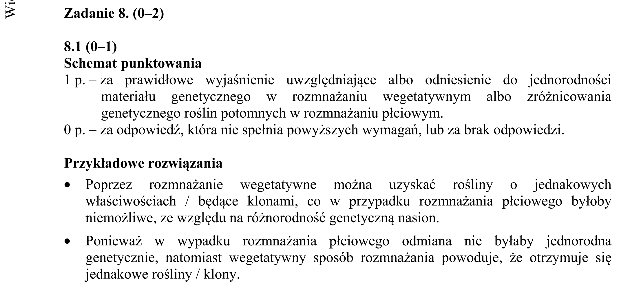 Matura dodatkowa, czerwiec 2016, odpowiedź do zadania 8.1, fragment 1