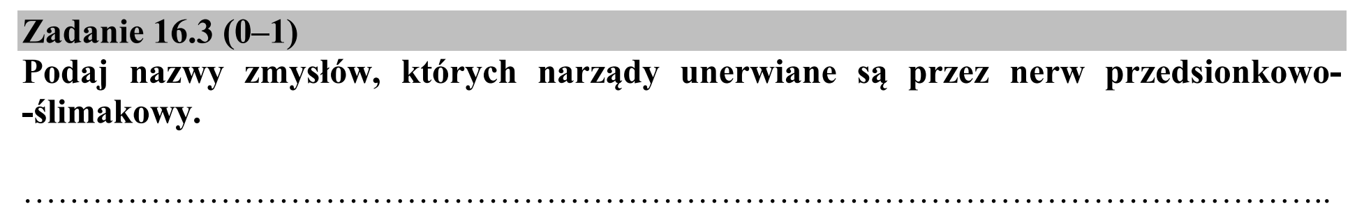 Matura dodatkowa, czerwiec 2016, zadanie 16.3