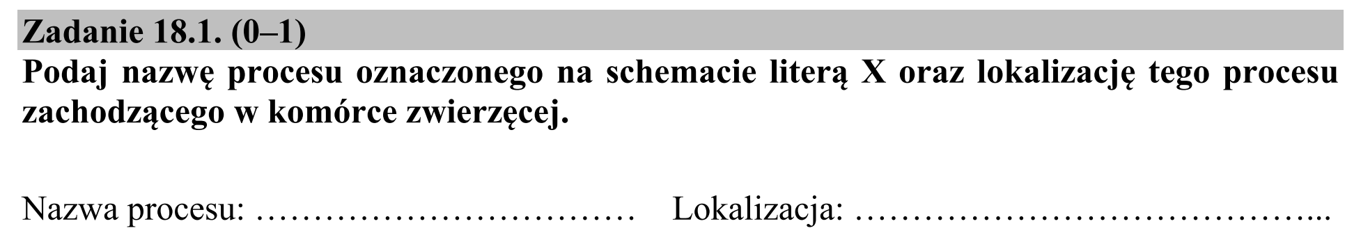 Matura dodatkowa, czerwiec 2016, zadanie 18.1