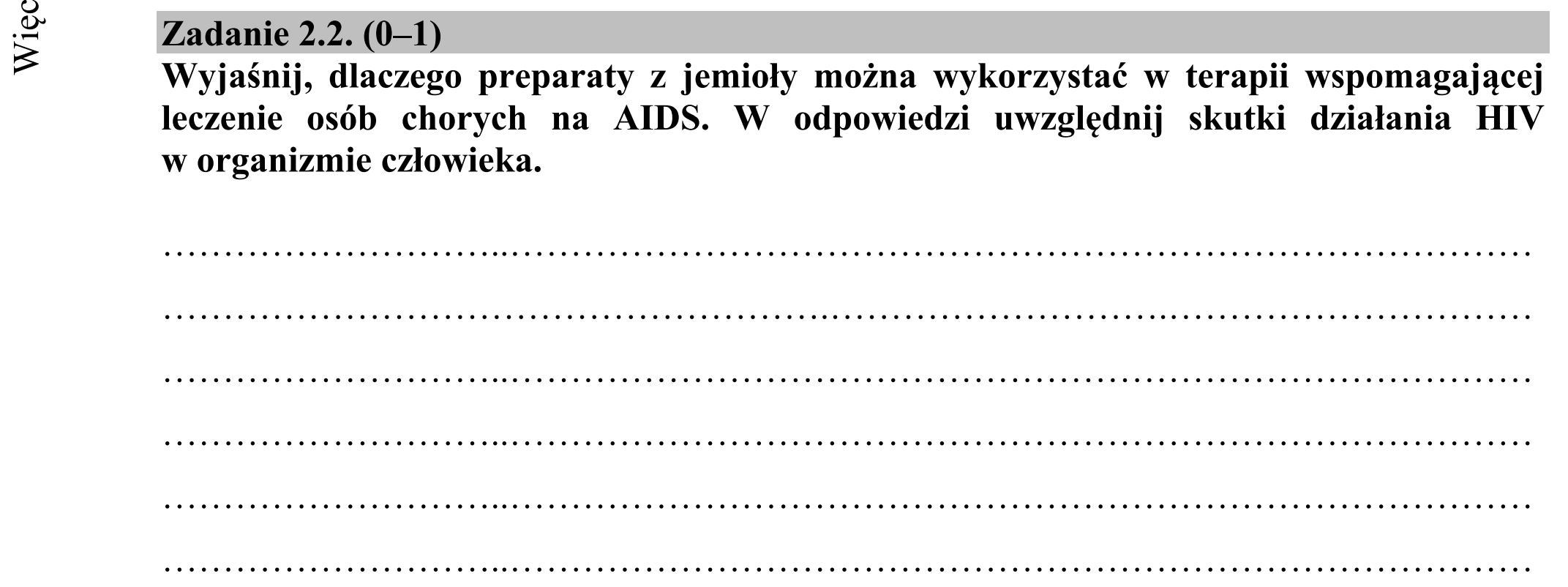 Matura dodatkowa, czerwiec 2016, zadanie 2.2