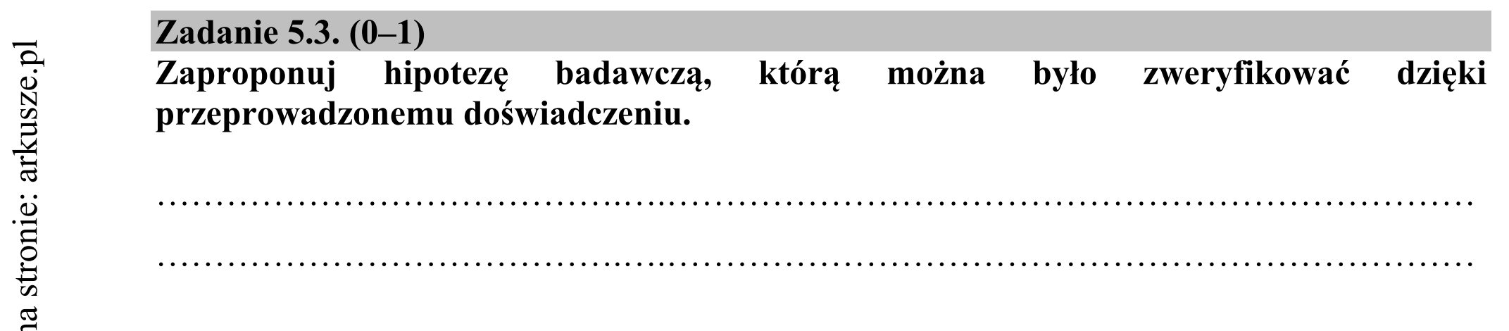 Matura dodatkowa, czerwiec 2016, zadanie 5.3