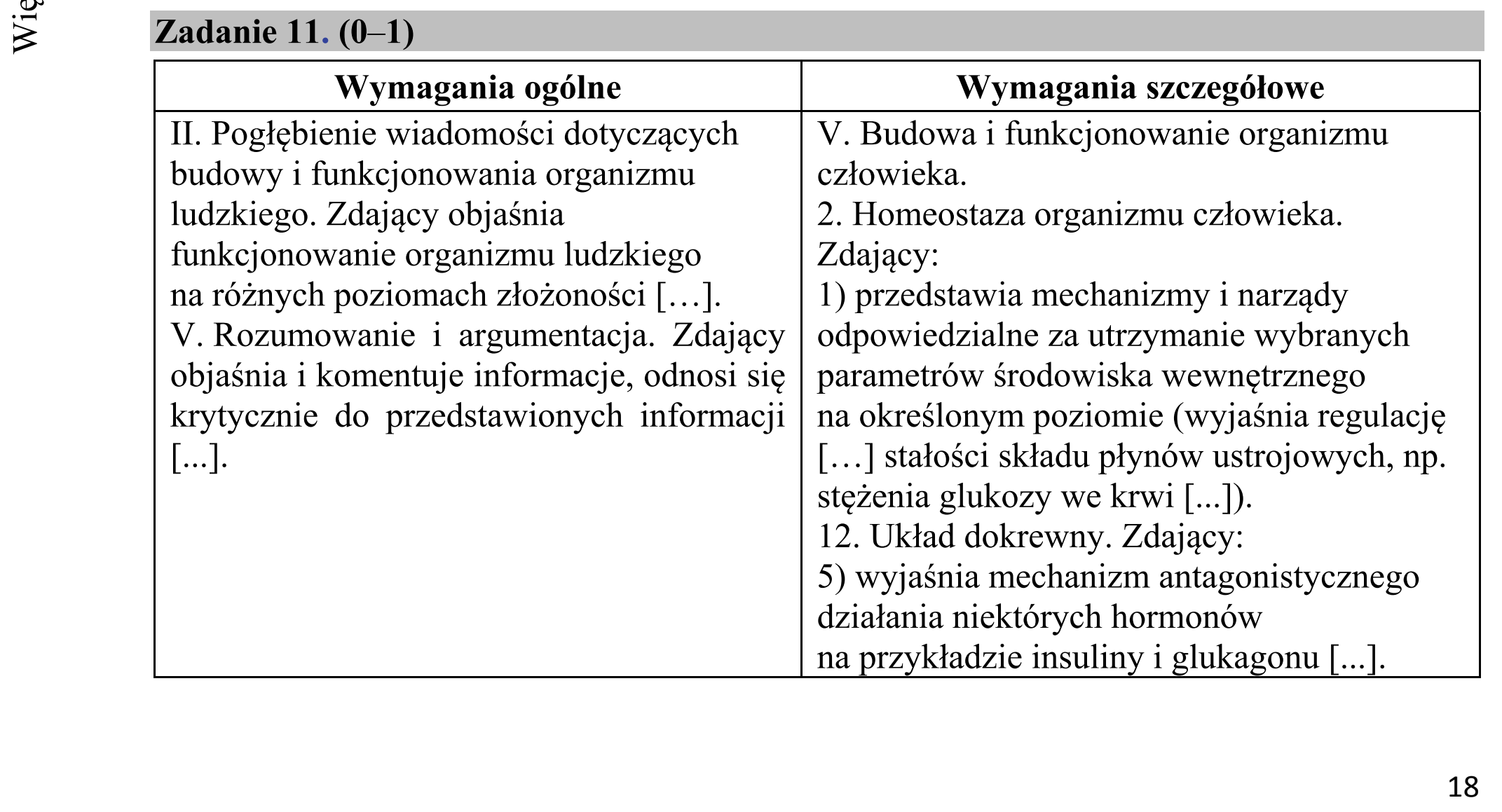 Matura dodatkowa, czerwiec 2017, odpowiedź do zadania 11, fragment 1