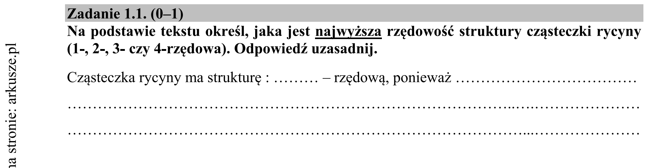 Matura dodatkowa, czerwiec 2017, zadanie 1.1