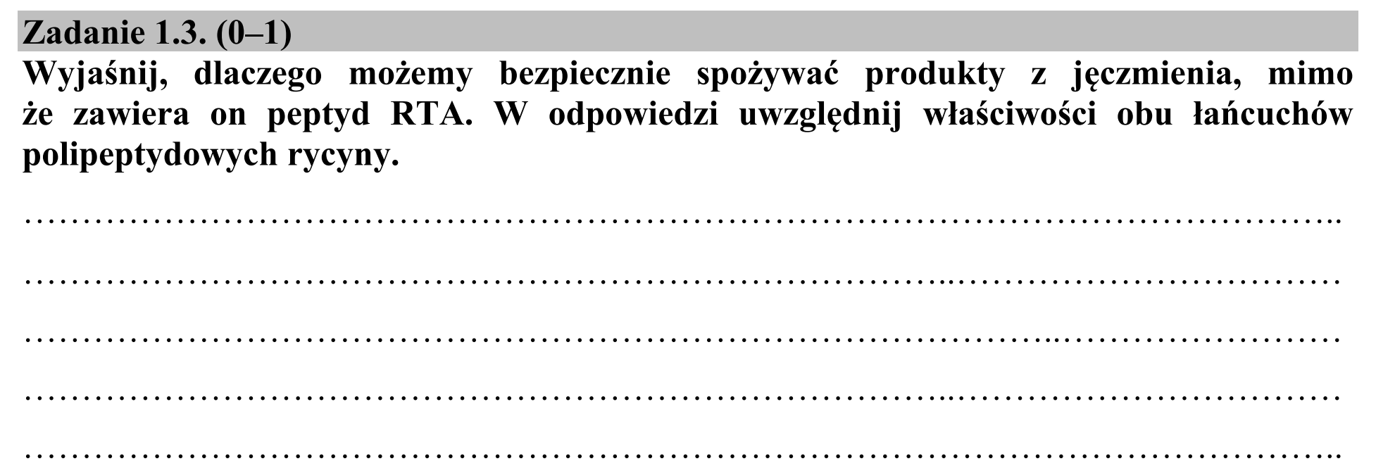Matura dodatkowa, czerwiec 2017, zadanie 1.3
