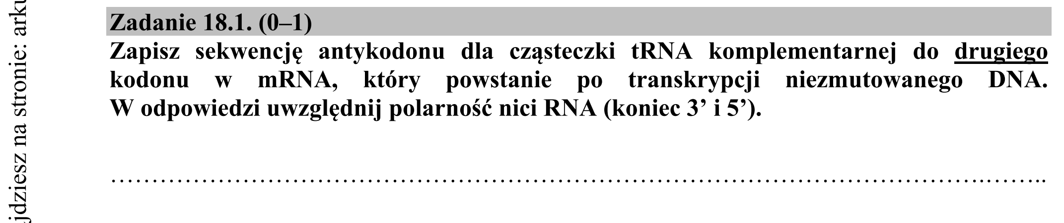 Matura dodatkowa, czerwiec 2017, zadanie 18.1