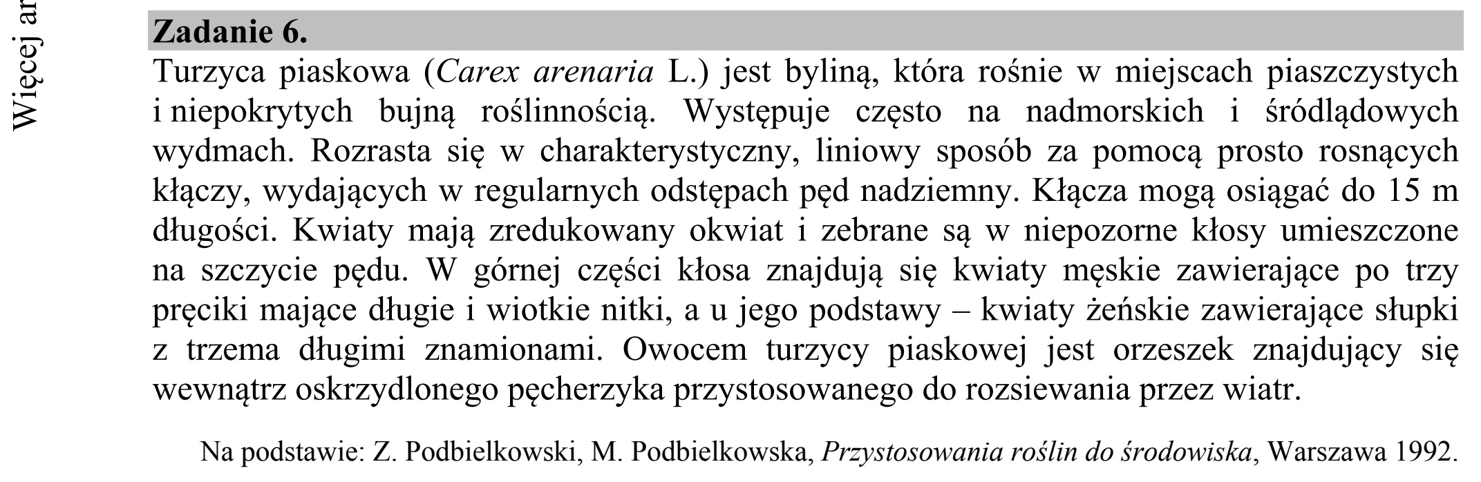 Matura dodatkowa, czerwiec 2017, wstęp zadania 6