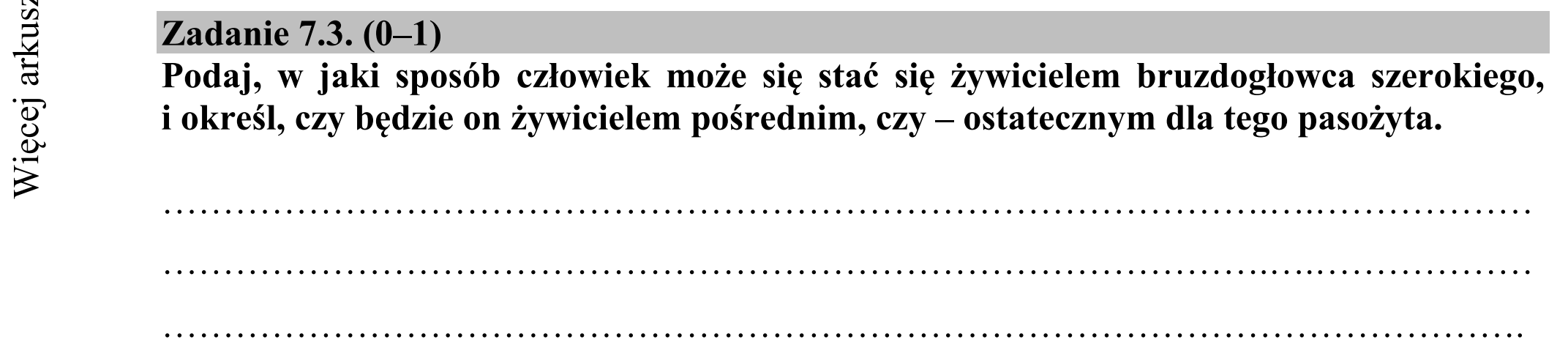 Matura dodatkowa, czerwiec 2017, zadanie 7.3