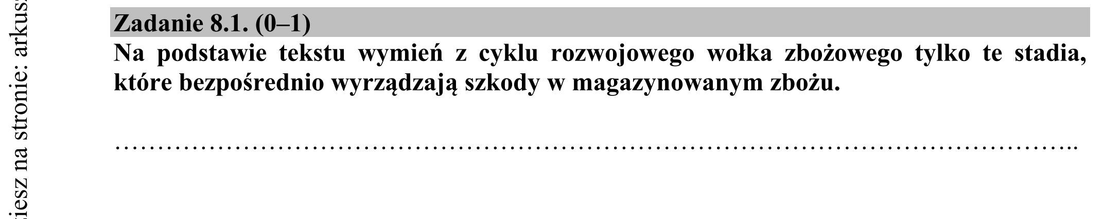 Matura dodatkowa, czerwiec 2017, zadanie 8.1