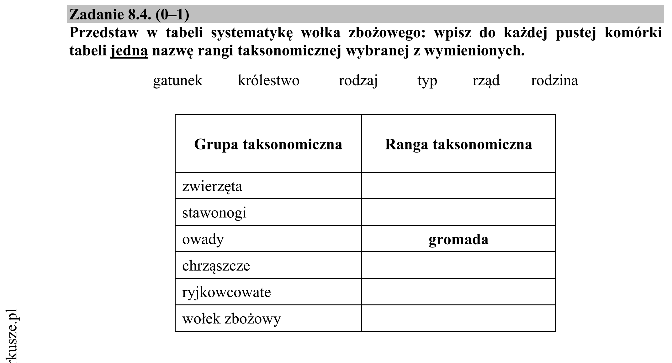 Matura dodatkowa, czerwiec 2017, zadanie 8.4